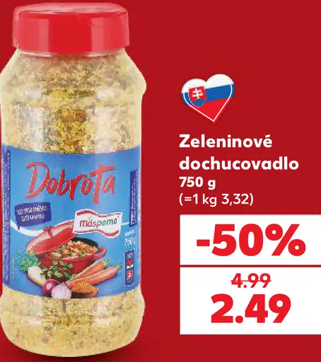 Dobroty Zeleninové dochucovadlo