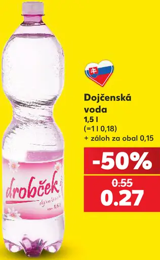 Drobček dojčianska voda