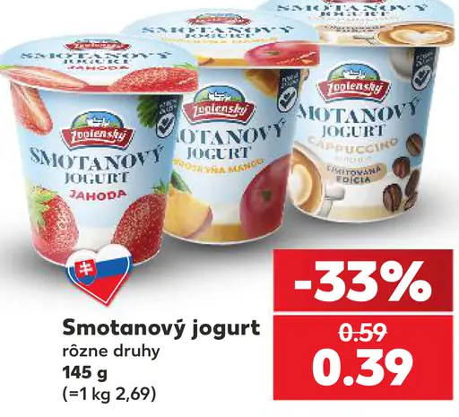 Smotanový jogurt