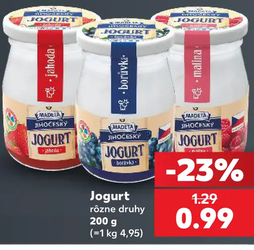 Madeta Jihočeský jogurt