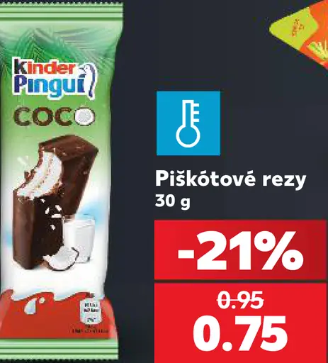 Kinder Pinguí Coco