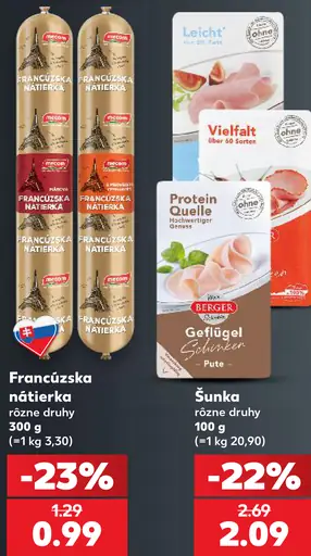 Mecom francúzska nátierka rôzne druhy