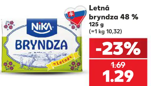 Nika Letná bryndza 48 %