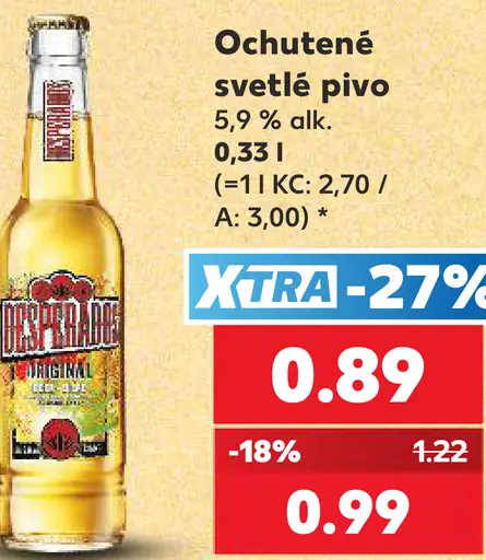 Ochutené svetlé pivo, rôzne druhy