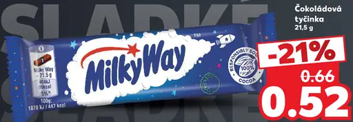 Milky Way čokoládová tyčinka