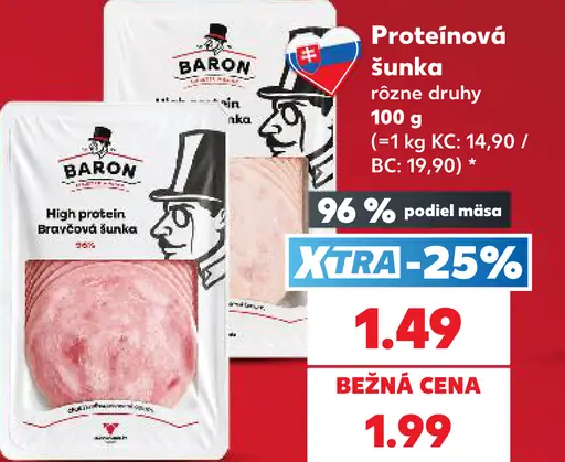 Baron proteínová šunka