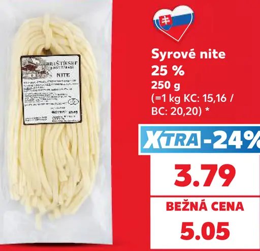 Syrové nite 25 %