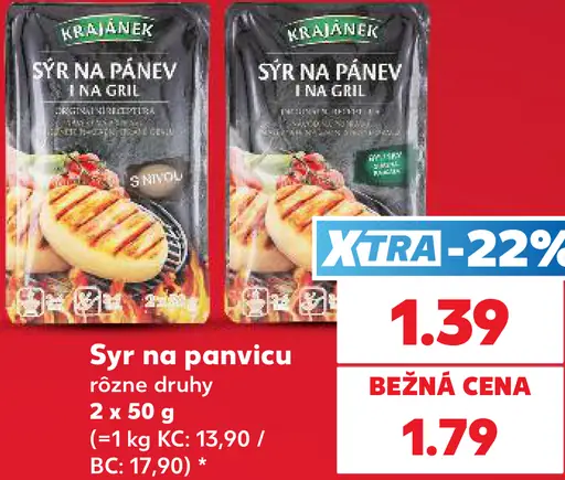 Krajánek syr na panvicu