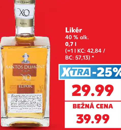 Santos Dumont XO Elixir likér 40 %