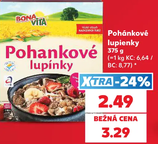 Bona Vita Pohánkové lupienky