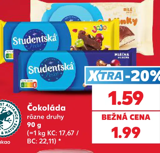 Studentská čokoláda
