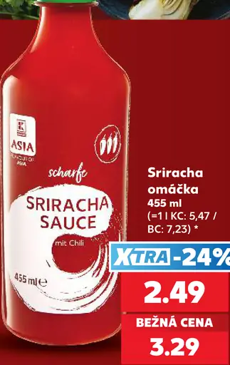 K-Classic Asia Sriracha Sauce s čili