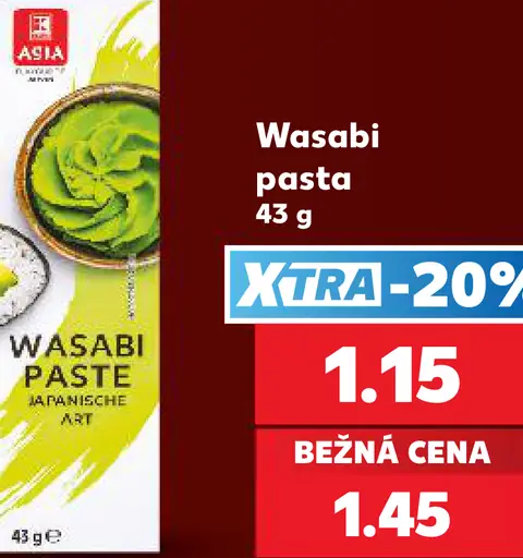 Asia wasabi pasta