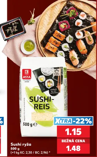 Asia Sushi ryža
