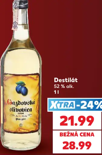 Gospodárska slivovica destilát 52 %