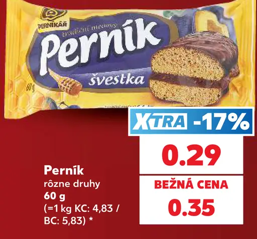 Perník slivka