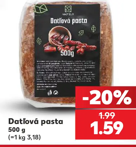 L Natur? datľová pasta