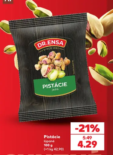 Dr. Ensa pistácie lúpané