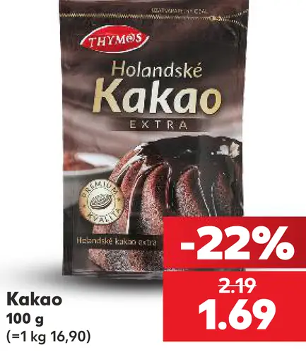 Thymos Holandské kakao extra