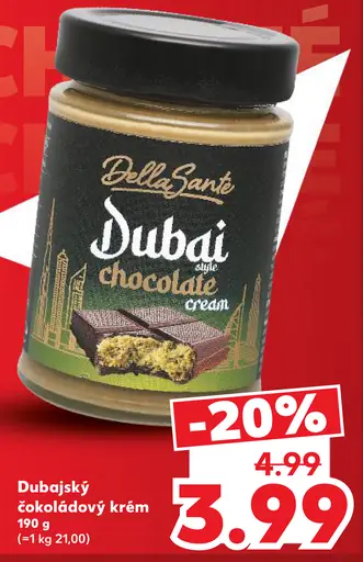 BellaSante dubajský čokoládový krém