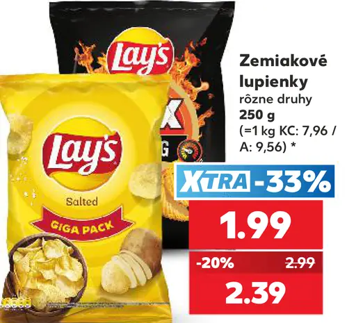 Lay's zemiakové lupienky