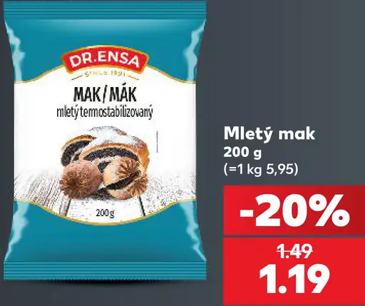 Dr. Ensa Mletý mak