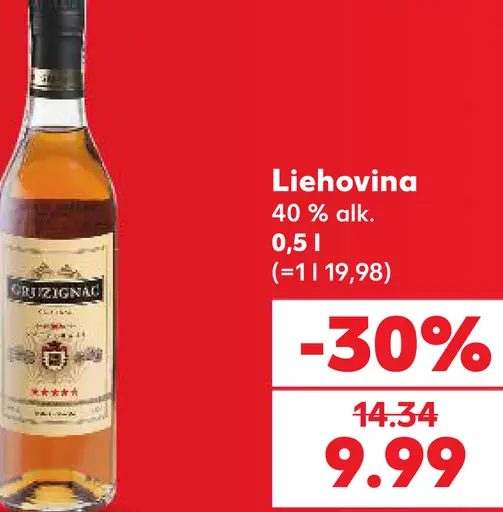Gruzignac liehovina 40 %