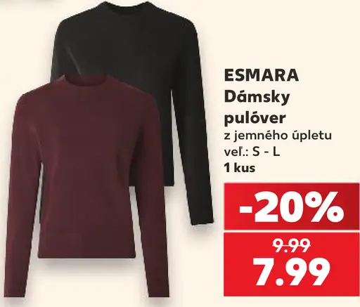 Esmara dámsky pulóver