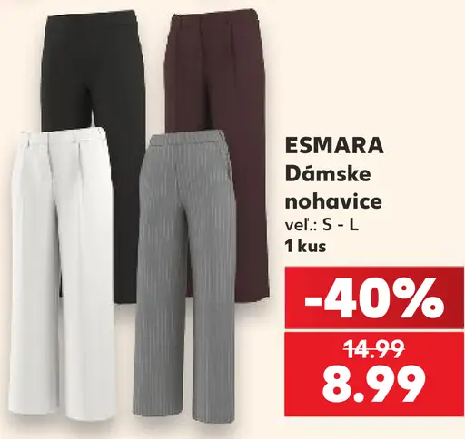 Esmara Dámske nohavice