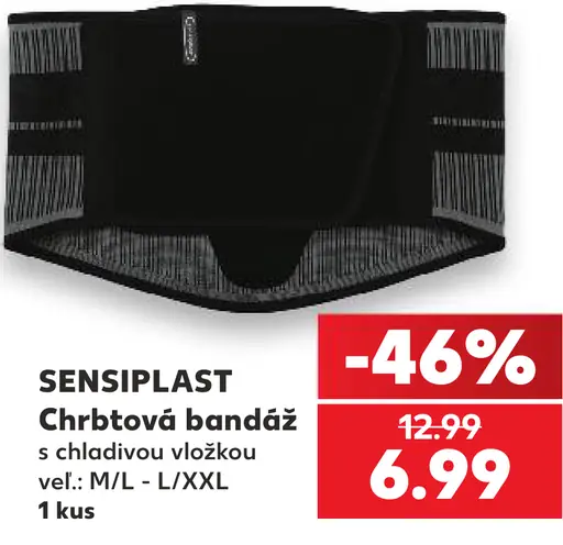 SENSIPLAST chrbtová bandáž