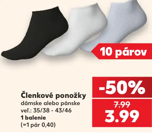 EsMara ponožky dámske alebo pánske