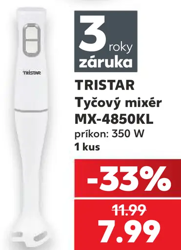 Tristar Tyčový mixér MX-4850KL
