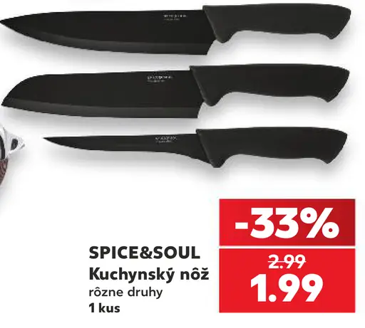 SPICE&SOUL Kuchynský nôž – rôzne druhy