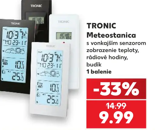 TRONIC meteorologická stanica