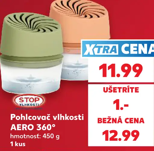 Pohlcovač vlhkosti AERO 360°
