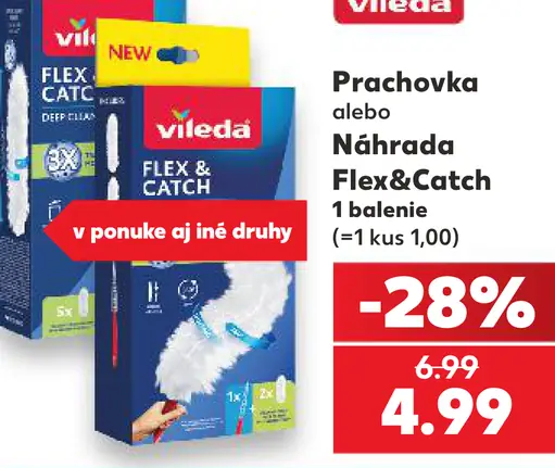 Prachovka alebo náhrada Flex&Catch