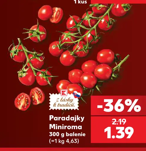 Paradajky Miniona