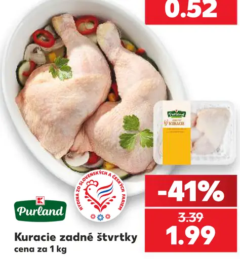 Kuracie zadné štvrtky