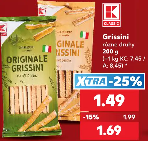 K-Classic grissini