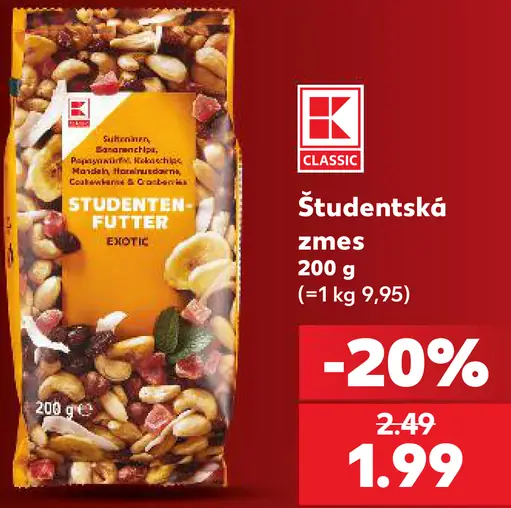 K-Classic Študentská zmes