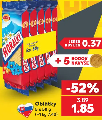 Horalky Oblátky