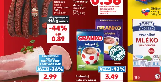 Granko instantný kakaový nápoj