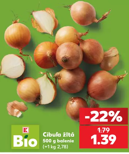 Bio Cibuľa žltá