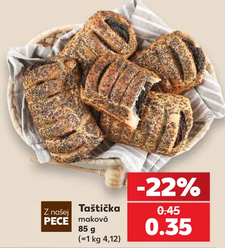 Z našej pece Taštička maková