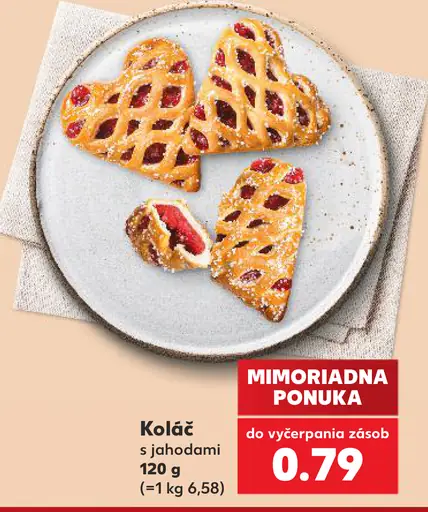 Koláč s jahodami