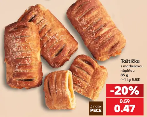 Taštička s marmeládovou náplňou