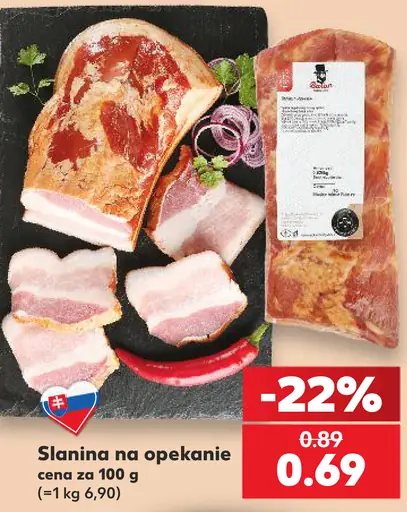 Slanina na opekanie