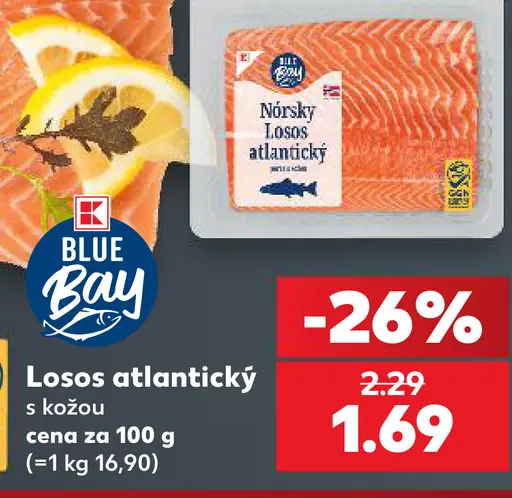 Losos atlantský s kožou