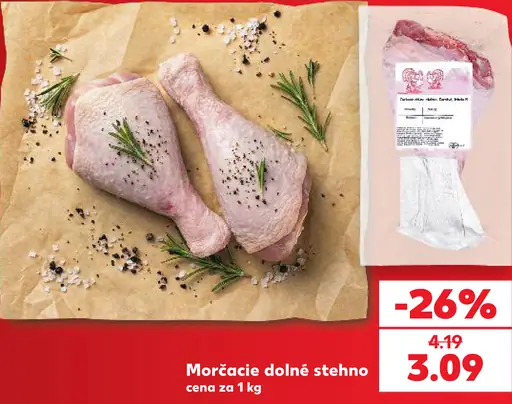 Morčacie dolné stehno