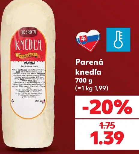 Parená knedľa